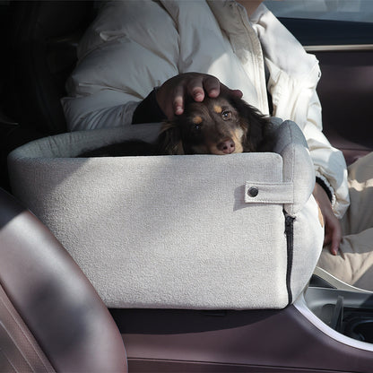 Car Central Dog Car Seat Bed Portable Dog Carrier For Small Dogs And Cats
