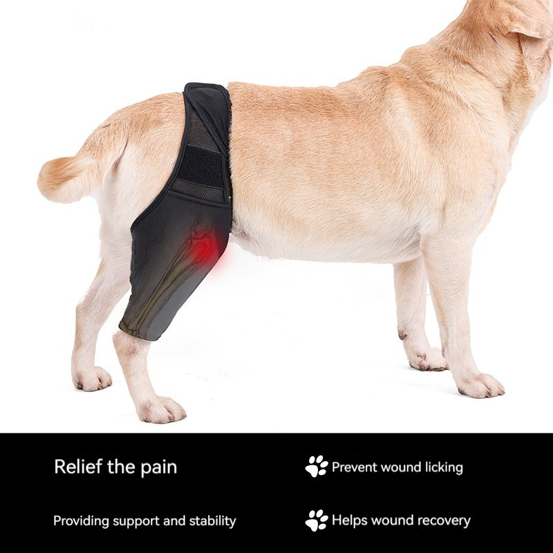 Pet Joint Protector Fracture Disability Fixed Knee Pad Leg Auxiliary Strap Dog Postoperative Protective Cover