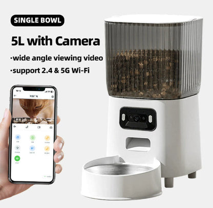 Pet Feeder 5L Automatic Feeding Machine
