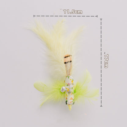 Detachable Wire Rod Sucker Cat Stick