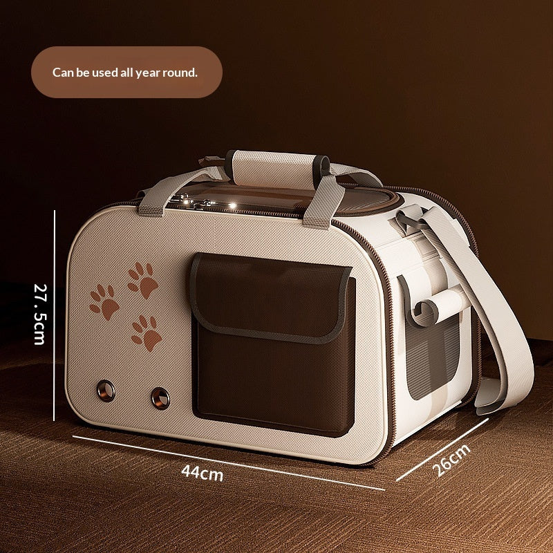 Winter Warm Cat Carrier Portable For Outings