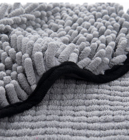 Super Absorbent Microfiber Pet Bath Towel &amp; Bathrobe for Dogs &amp; Cats