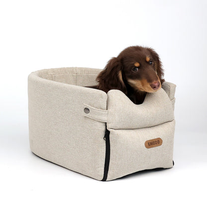 Car Central Dog Car Seat Bed Portable Dog Carrier For Small Dogs And Cats