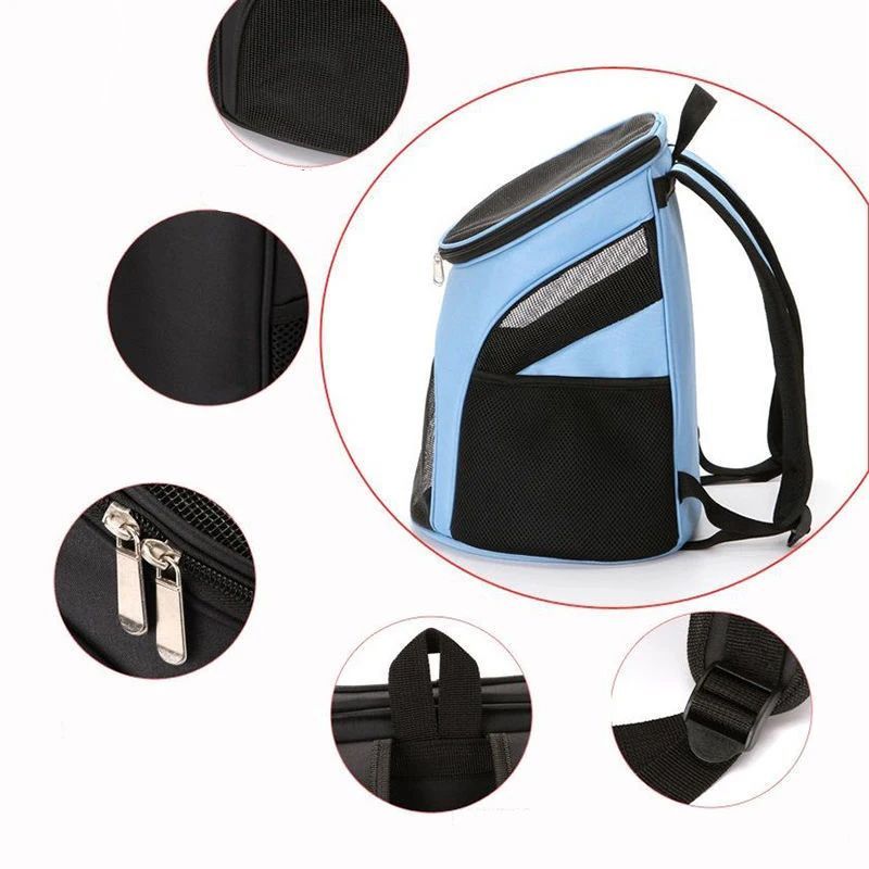 Breathable Puppy Dog Carrier Backpack Portable Pet Bags For Small Dogs