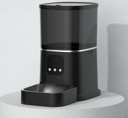 Smart WiFi Pet Automatic Feeder — 6L with App Control &amp; Camera Options