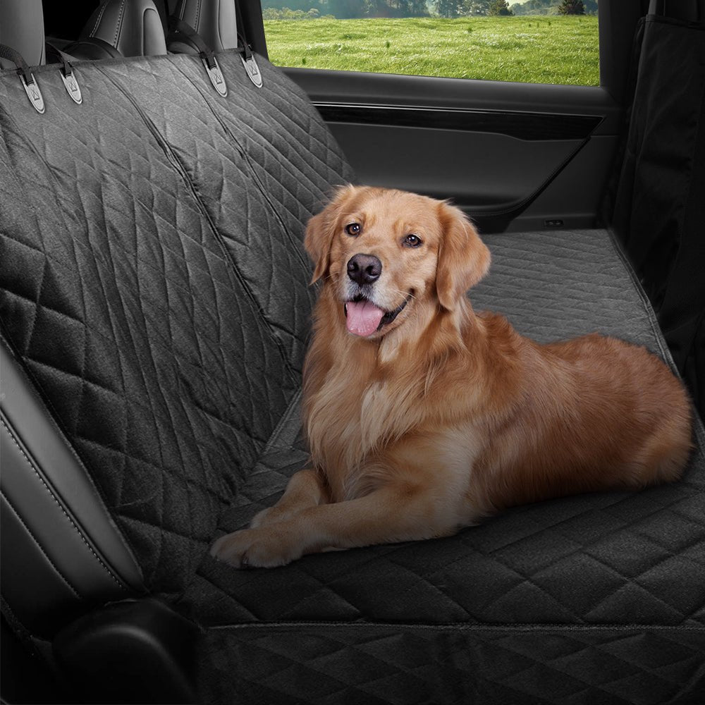 Dog Seat Cover With Double Zipper for Model 3/Y/S/X/Cybertrucks