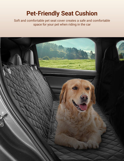 Dog Seat Cover With Double Zipper for Model 3/Y/S/X/Cybertrucks