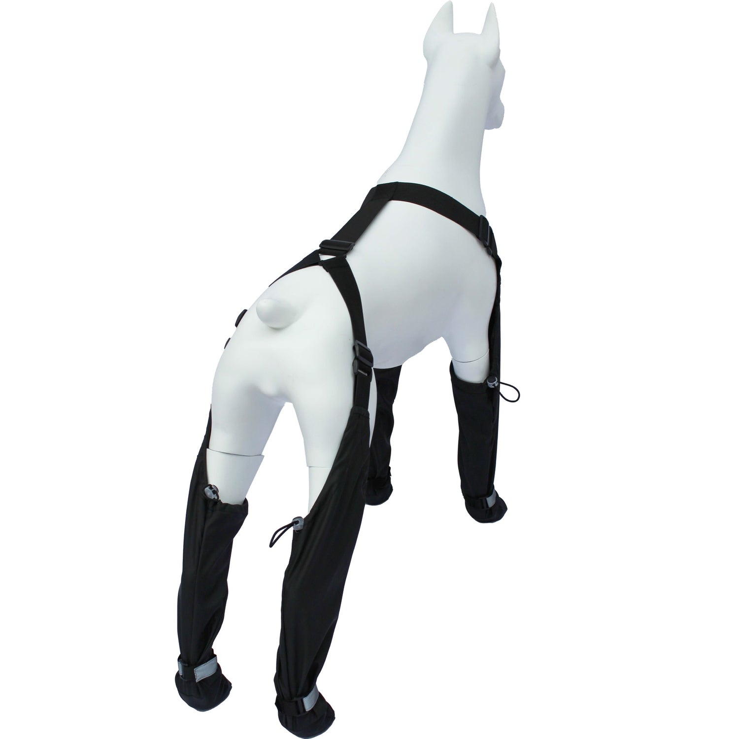 Elastic Belt With Reflective Pet Shoes Waterproof