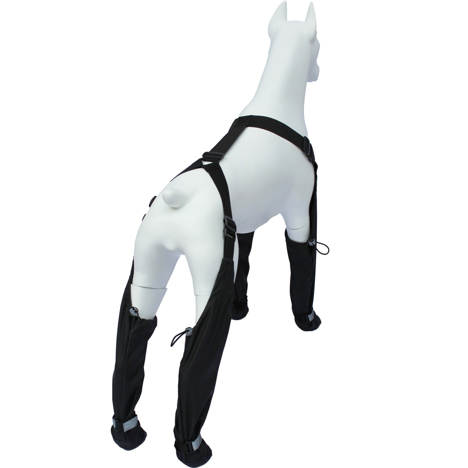 Elastic Belt With Reflective Pet Shoes Waterproof