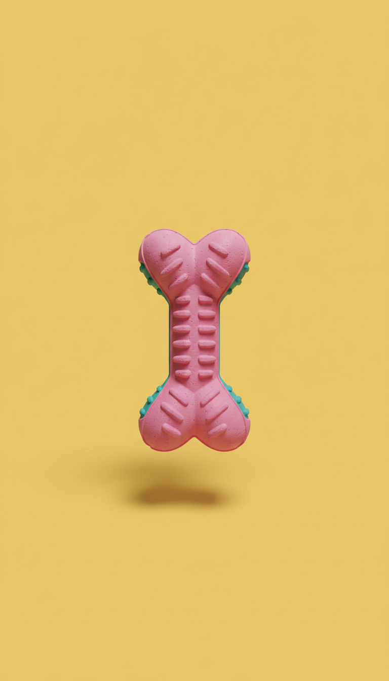 Urban Pink Rubber Fetch Toy