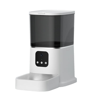 Smart WiFi Pet Automatic Feeder — 6L with App Control &amp; Camera Options