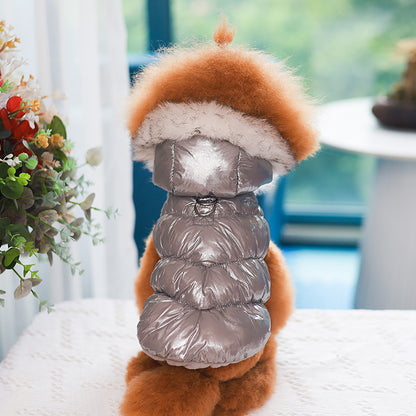 Autumn And Winter Pet Clothing Cotton Vest