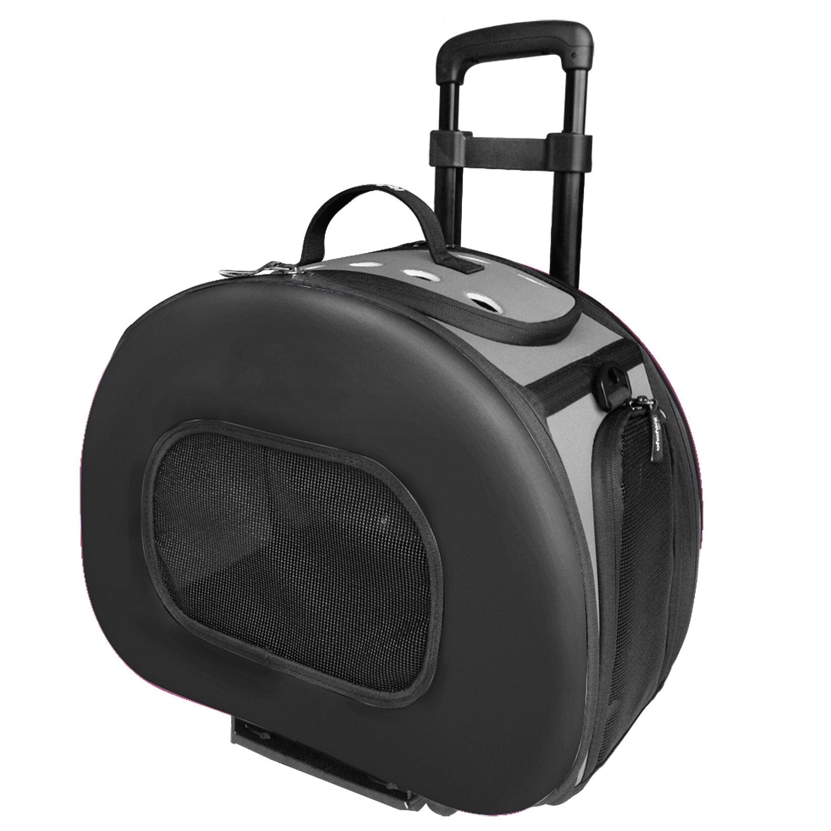 Pet Life® Airline-Approved Wheeled Collapsible Dog Carrier