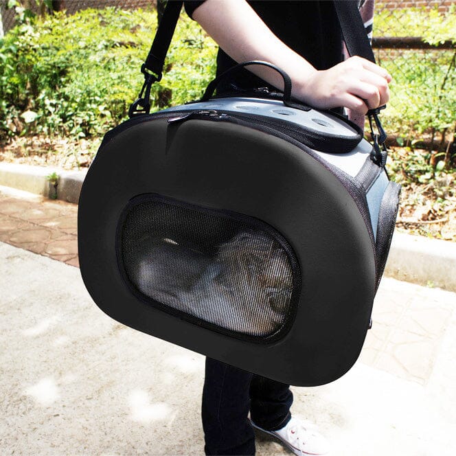 Pet Life® Airline-Approved Wheeled Collapsible Dog Carrier
