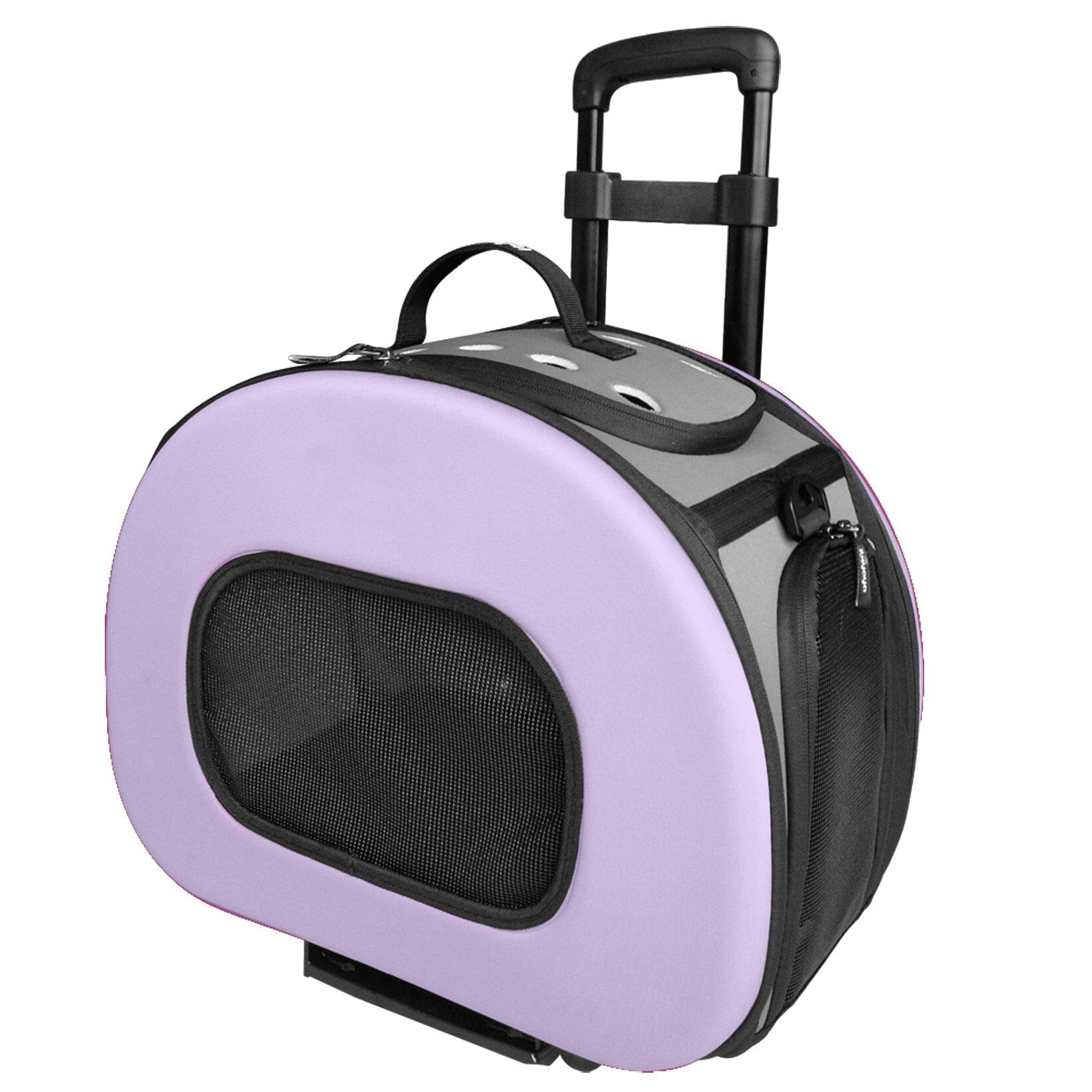 Pet Life® Airline-Approved Wheeled Collapsible Dog Carrier