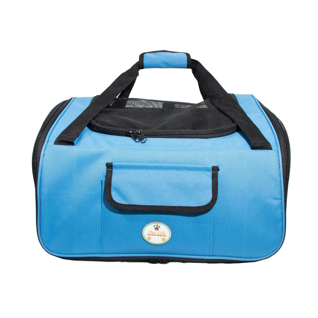 Pet Life® Ultra-Lock Collapsible Dog Car Seat Carrier