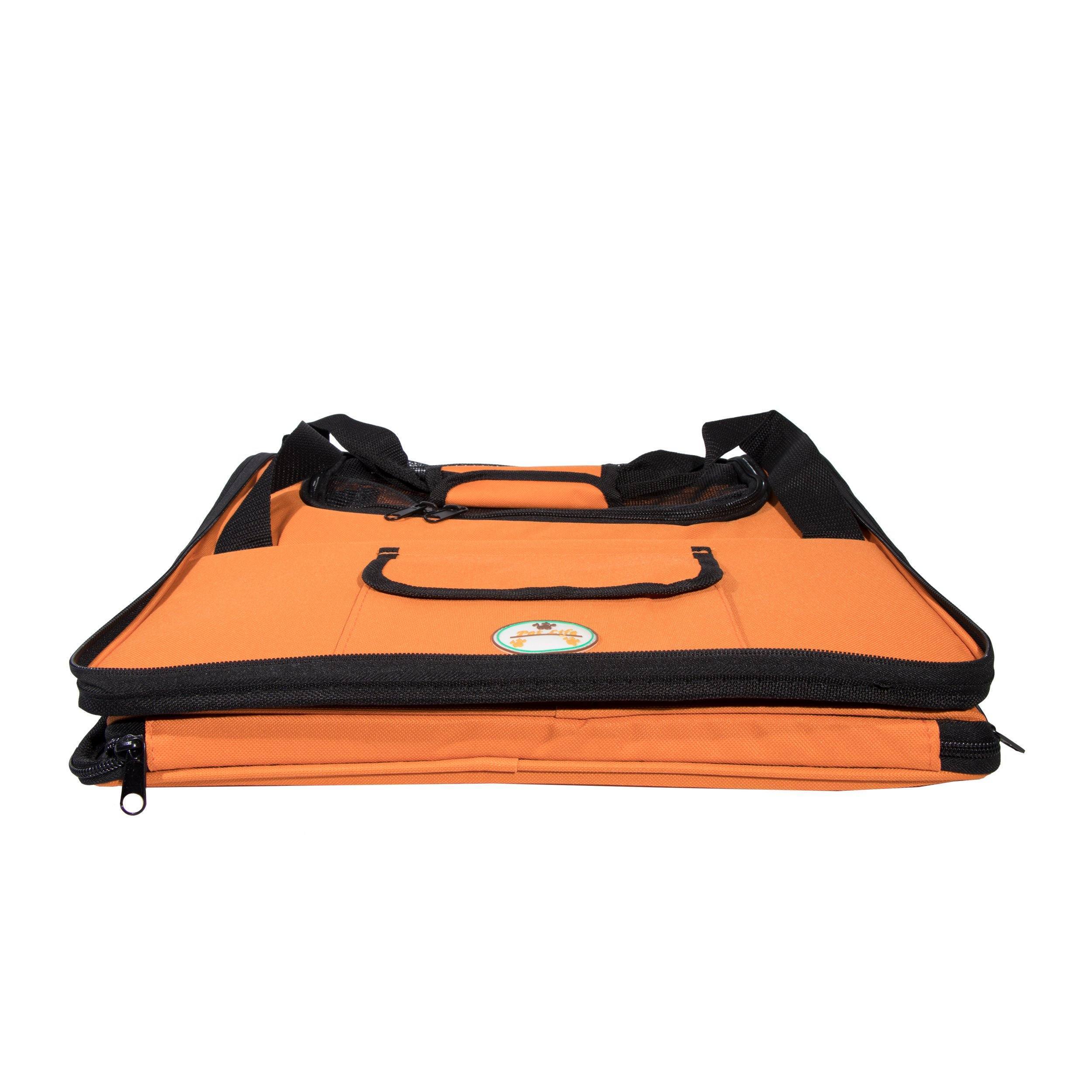 Pet Life® Ultra-Lock Collapsible Dog Car Seat Carrier