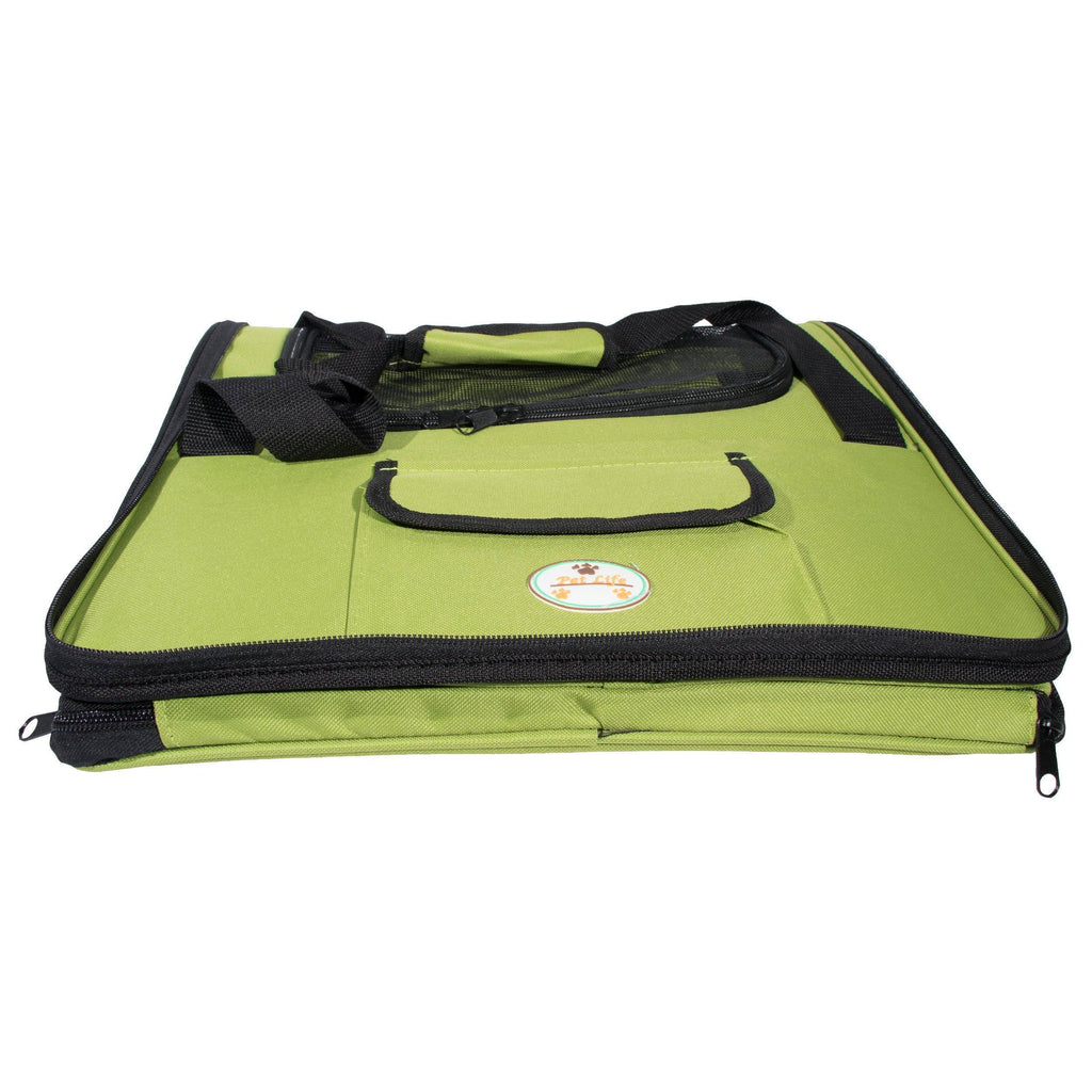 Pet Life® Ultra-Lock Collapsible Dog Car Seat Carrier