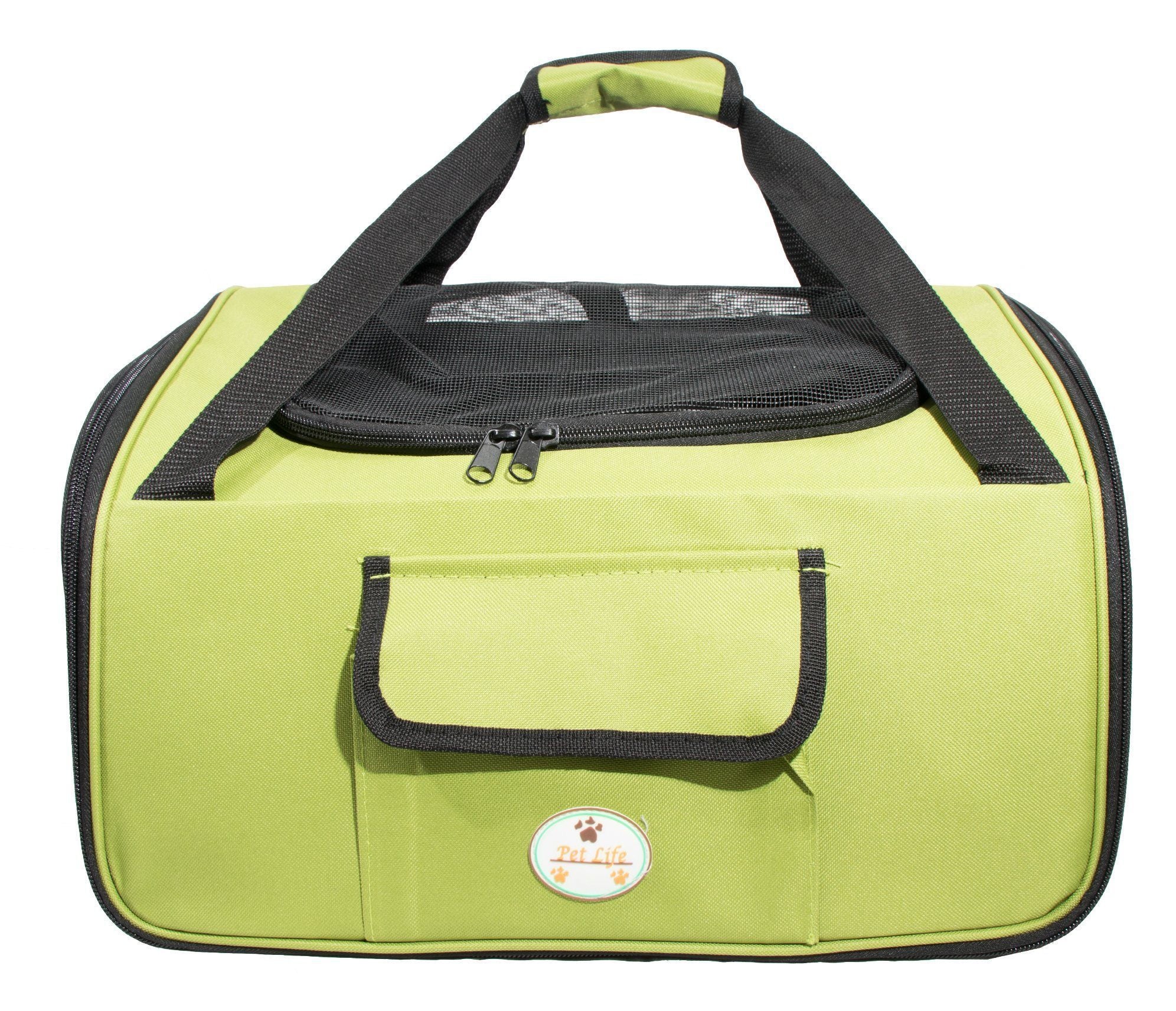Pet Life® Ultra-Lock Collapsible Dog Car Seat Carrier