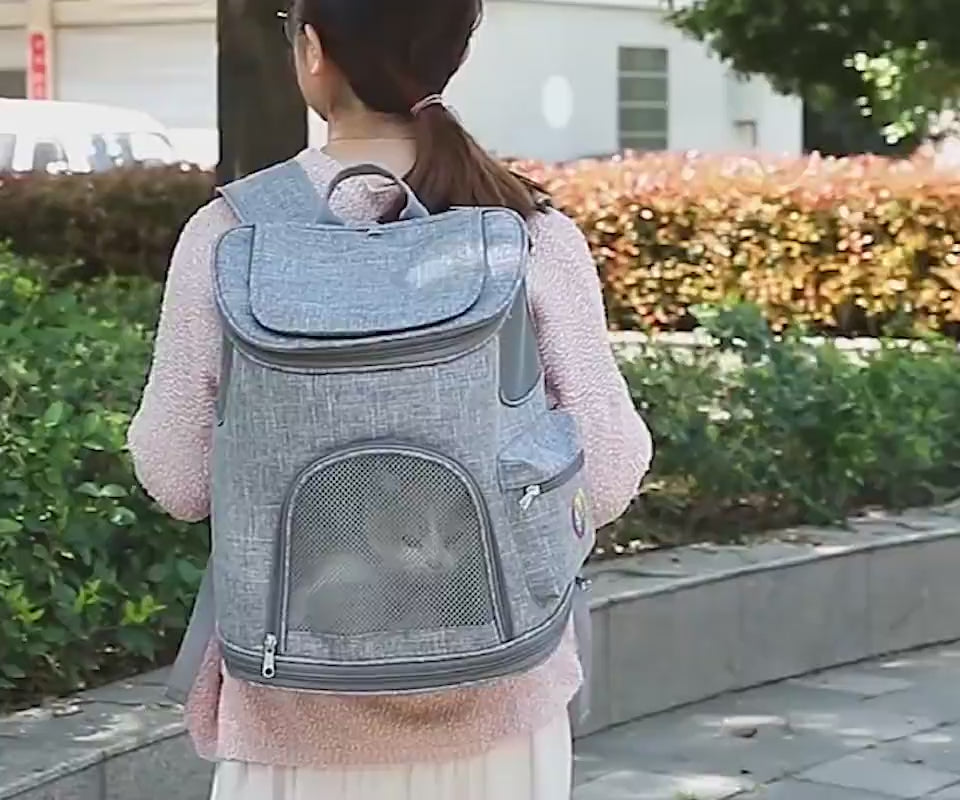 New Dog Bag Backpack Oxford Cloth Out Portable