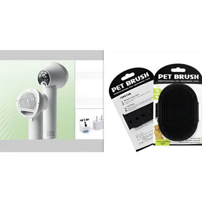 Smart 2-in-1 Pet Hair Dryer with Digital Display